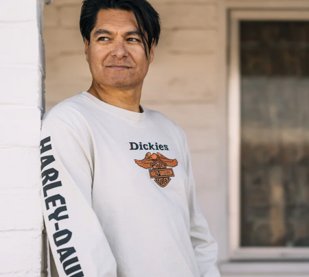 Koszulka Dickies x H-D Heavyweight Long Sleeve Eagle