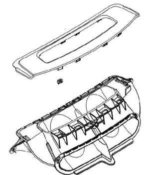 Wlot powietrza Harley-Davidson® Electra - 29200088A