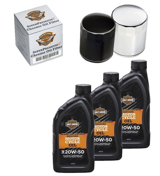 Mineralny zestaw wymiany oleju - tylko silnik | Harley Sportster XL