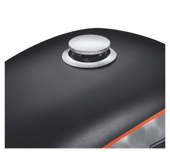 Korek wlewu paliwa wciskany, klik klak, chrom Harley-Davidson 63133-10B
