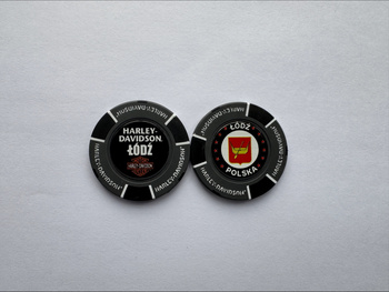 Poker Chips - ciemnoszary