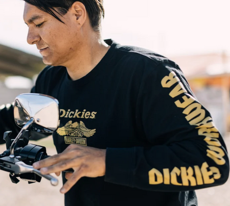 Koszulka Dickies x H-D Heavyweight Long Sleeve Eagle