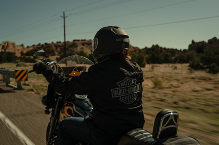 Kurtka H-D Mesh Operative 2.0 Riding Jacket - Harley Black & Bright White