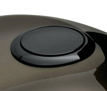 Korek wlewu paliwa wciskany, klik klak, czarny Harley-Davidson® 61100134