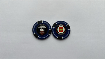 Poker Chips -granatowy