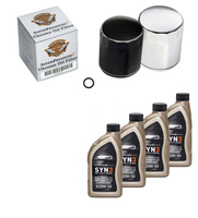 Syntetyczny zestaw wymiany oleju- silnik | Harley Twin Cam