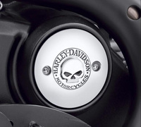 Dekielek zapłonu Willie G Skull Chrome Harley-Davidson 25600044