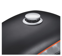 Korek wlewu paliwa wciskany, klik klak, chrom Harley-Davidson 63133-10B