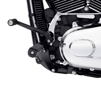 Przesunięcie podnóżków czarne Harley-Davidson® Softail - 50700060